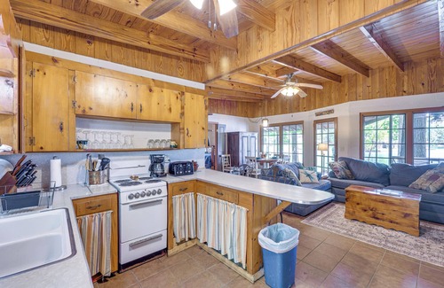 Eclectic Cabin | Dock + Stunning Views: Forested Lake Martin Cabin!