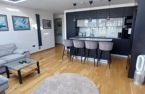Grand Canal Dock Apartment | Dockland Penthouse with Aviva & Waterfront Views
