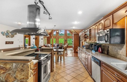 Bracey House | Docksology | Log Cabin Retreat | Sleeps 21