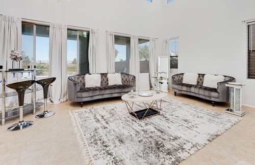 Laveen Village House | Dog-friendly 2-story home with private pool, fireplace, balcony & enclosed yard