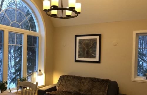 Sainte-Agathe-des-Monts Ski Chalet | Dog friendly chalet 15 min from Mont-Blanc and 20 minutes from Tremblant resort!