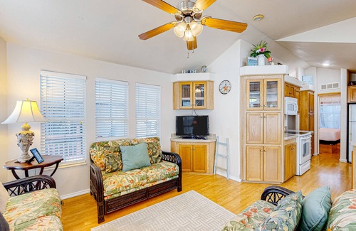 Port Isabel House | Dog-friendly home in gated community with pools, golf, & hot tub