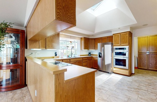 Brinnon House | Dog-friendly home overlooking Hood Canal with deck, fireplace & community beach
