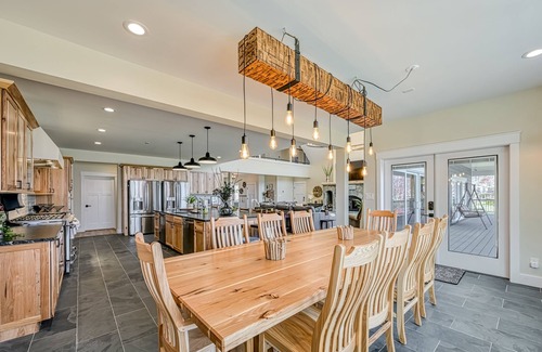 Mineral House | Dog-friendly lakefront home with a game room, children's items, and firepit