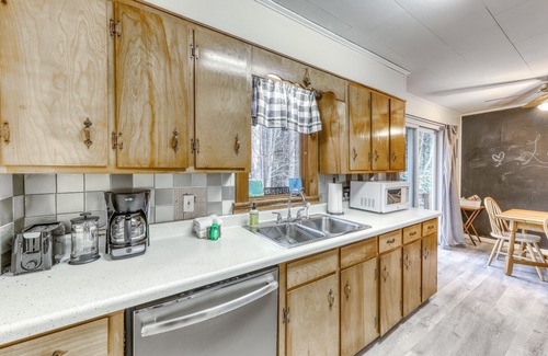 East Haven  Rutland County House | Dog-friendly, private oasis just outside town w/free WiFi, Fire TV, and deck