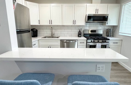 Walnut Creek Apartment | Dogs Stay Free Mid-Century Chic King Bed Walk Downtown Parking