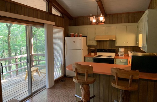 Edom Cabin | Dogwood (Retro) Lake Cabin - Arcridgeranchresort.com