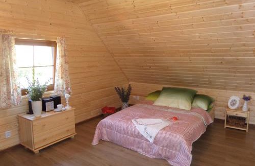 Koscierzyna Apartment | Dom drewniany na Kaszubach, rzeka, las, pola, niedaleko jeziora