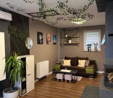 Tokarnia Apartment | Dom w górach z kominkiem i balią ogrodową Sielanka