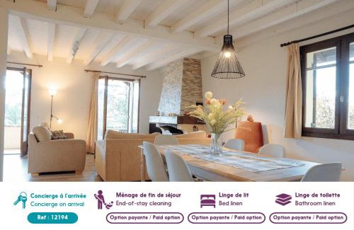 Auriac-du-Perigord House | Domaine pour 8 personnes avec piscine
