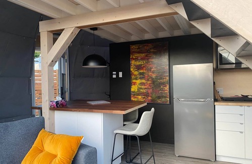 Perce Ski Chalet | Dome #3 ocean view at Domaine Renard
