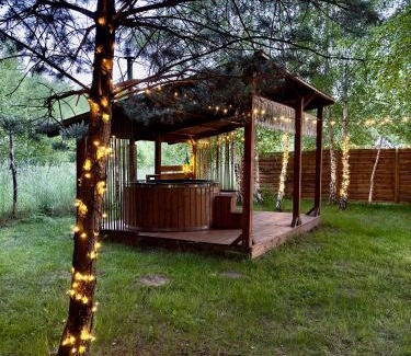 Radzymin House | Domek nad Zegrzem z prywatnym jacuzzi