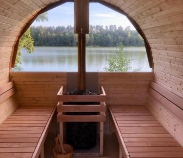 gmina Filipow Cabin | Domki nad jeziorem Mieruniszki