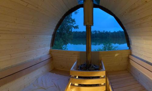 gmina Filipow Cabin | Domki nad jeziorem Mieruniszki