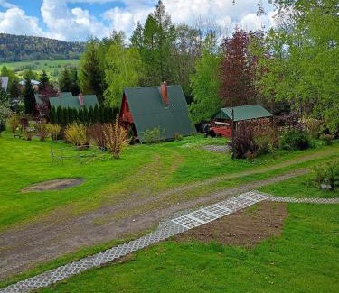 Baligrod House | Domki nad potokiem w Baligrodzie