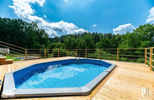 Janowice Wielkie House | Domki w Rudawach Las i Łąka Gorąca Balia Baseny