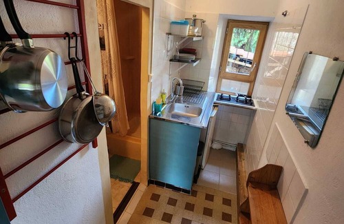 Bugarach Apartment | Domo de abundo bis, cosy studio at the foot of pic bugarach