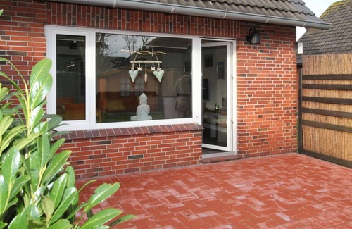 Westeraccumersiel House | Doppelhaushälfte Friesenglück mit Sauna, Dornumersiel