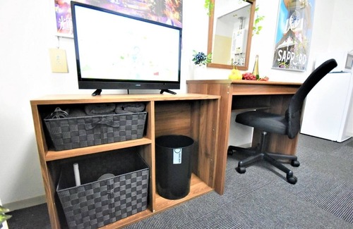 Higashi Apartment | Double bed D 6 minutes walk from Sapporo Station - 206/Sapporo Hokkaidō