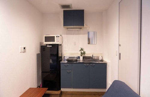 Higashishinagawa Apartment | Double bed room with washing machine/Shinagawa-ku Tokyo