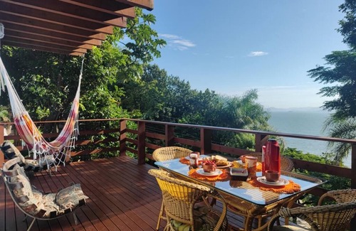 Palhoca House | Double Deck Sobrado - connect with nature!