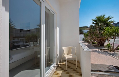 Ribamar Apartment | Double Room '11' with Balcony and Wi-Fi
