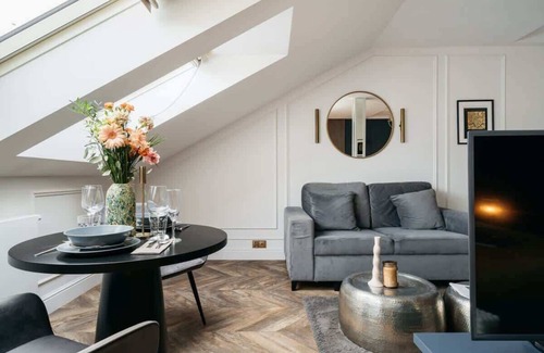 Stare Miasto Apartment | Double room with a Old Town view