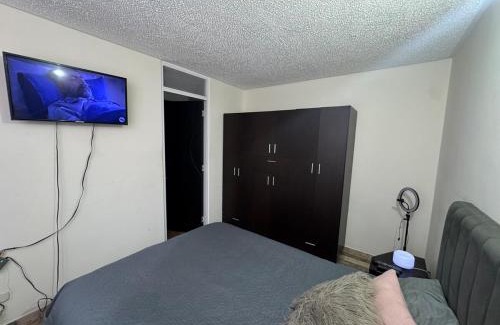 Soacha Apartment | Double room with private bathroom