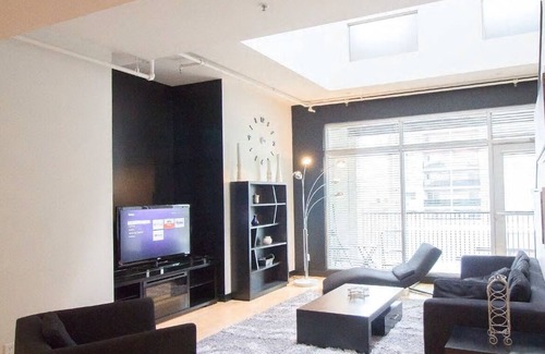 Downtown Winnipeg Condo | Downtown 2 floor penthouse with skylight