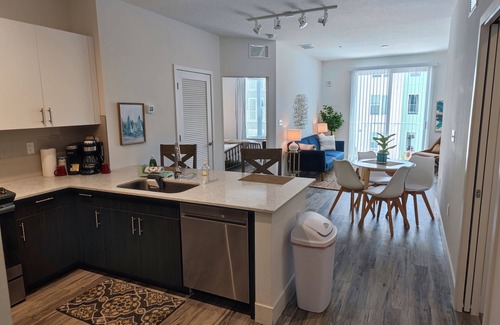 Central Sarasota Apartment | Downtown Apartment with Pool, Gym, and Coworking Space