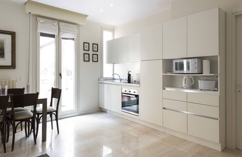 Pesaro Apartment | Downtown apartment with terrace in front of Rossini Theater