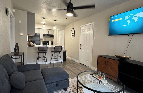 Park Central Apartment | Downtown Dallas Modern Sleek ABODE 1BED 1BATH