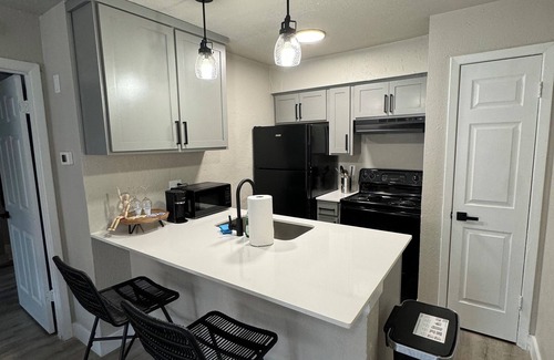 Park Central Apartment | Downtown Dallas Modern Sleek ABODE 1BED 1BATH