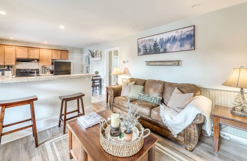 East Haven  Rutland County House | Downtown Gem W/ Free WiFi, Firepit & Full Kitchen - Walk to Shopping & More!