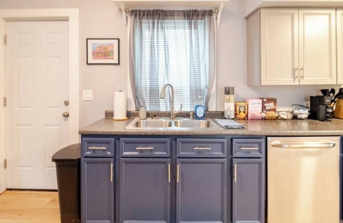 Columbus House | Downtown Hideaway in Cute Village Home. Off Street Parking + Washer & Dryer.