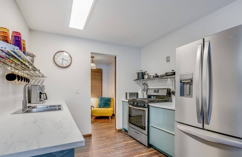 Pine City House | Downtown lakefront: balcony, patio, kayaks, hills for sledding