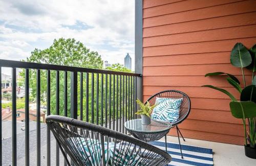 Old Fourth Ward House | Downtown New Built Roof top balcony City View 525Pkwy