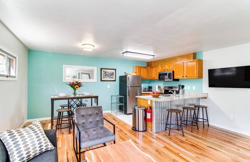 Ouray Apartment | Downtown Ouray Apt w/River & Mountain Views!