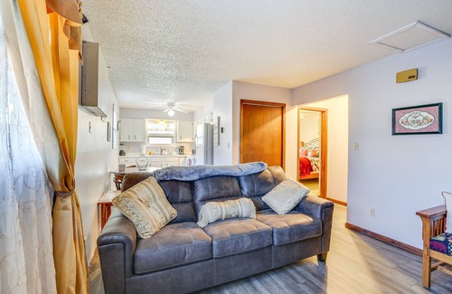 Pierre Apartment | Downtown Pierre Apartment ~ 1/2 Mi to River!