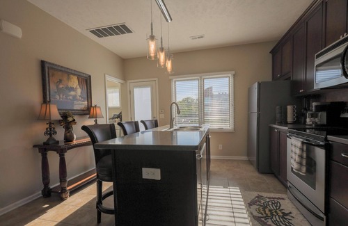 Omaha House | Downtown townhome! 2 car garage, 2 living rooms and 2 balconies w/skyline View!