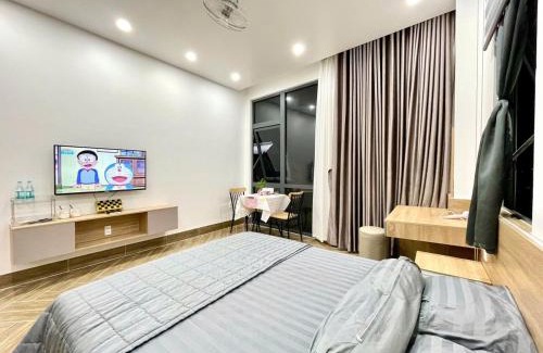 Ninh Kieu Apartment | Dr 502 Modern Studio With City View And Kitchen