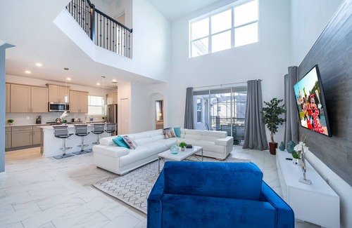 Campbell House | DR2668 Storey Lake Home 5 bed 5 bath Free Waterpark