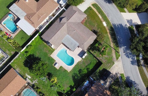 Seminole House | Dream Vacation Home w Heated Pool Close to Beaches Clearwater St Pete Quiet with Big Backyard