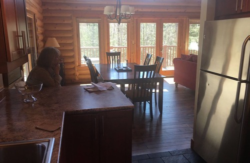 Labelle House | Dream vacation in a log cabin at the lake Mont Tremblant, Canada