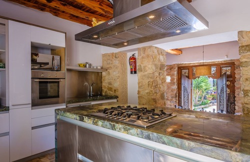 Sant Antoni de Portmany Villa | Dreamlike Villa with Infinity Pool, Sea View, Garden and Several Terraces