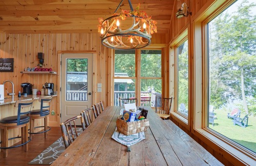 Tupper Lake House | DREAMY Lake Simond Waterfront Home