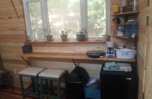 Ozone Cabin | Driftwood Treehouse Cabin w/AC, Peaceful & Cozy!