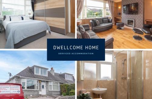 Central Aberdeen House | Driveway Parking for 2 Vehicles, 3 Bedroom House, 2 Kings 1 Double, Garden, Fast WIFI, Ideal for Long Term Contractor, etc Stays, Regular Housekeeping Option - See Our Dwellcome Home Ltd Site for Assurance