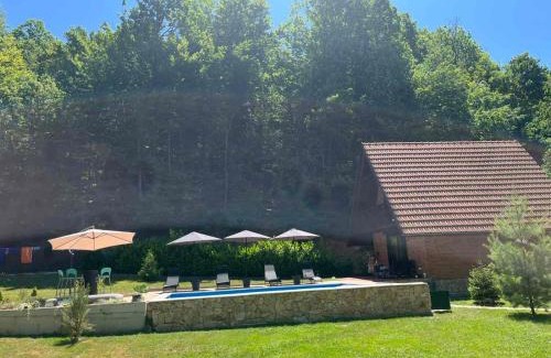 Laktasi House | Dunja Cabin - Forest House with Pool
