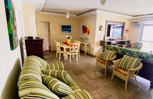 Enseada Apartment | Duplex 500 meters from the beach - Guarujá